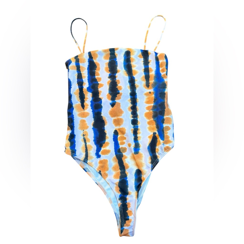 NWT Zara Tie-Dye One Piece Swimsuit Size Small